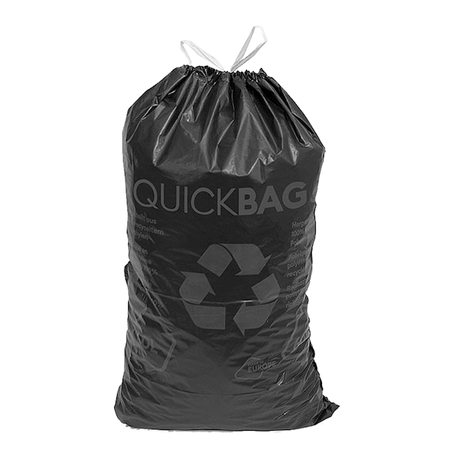 Sacs à ordures QuickBag 35 lt, PE recyclé
